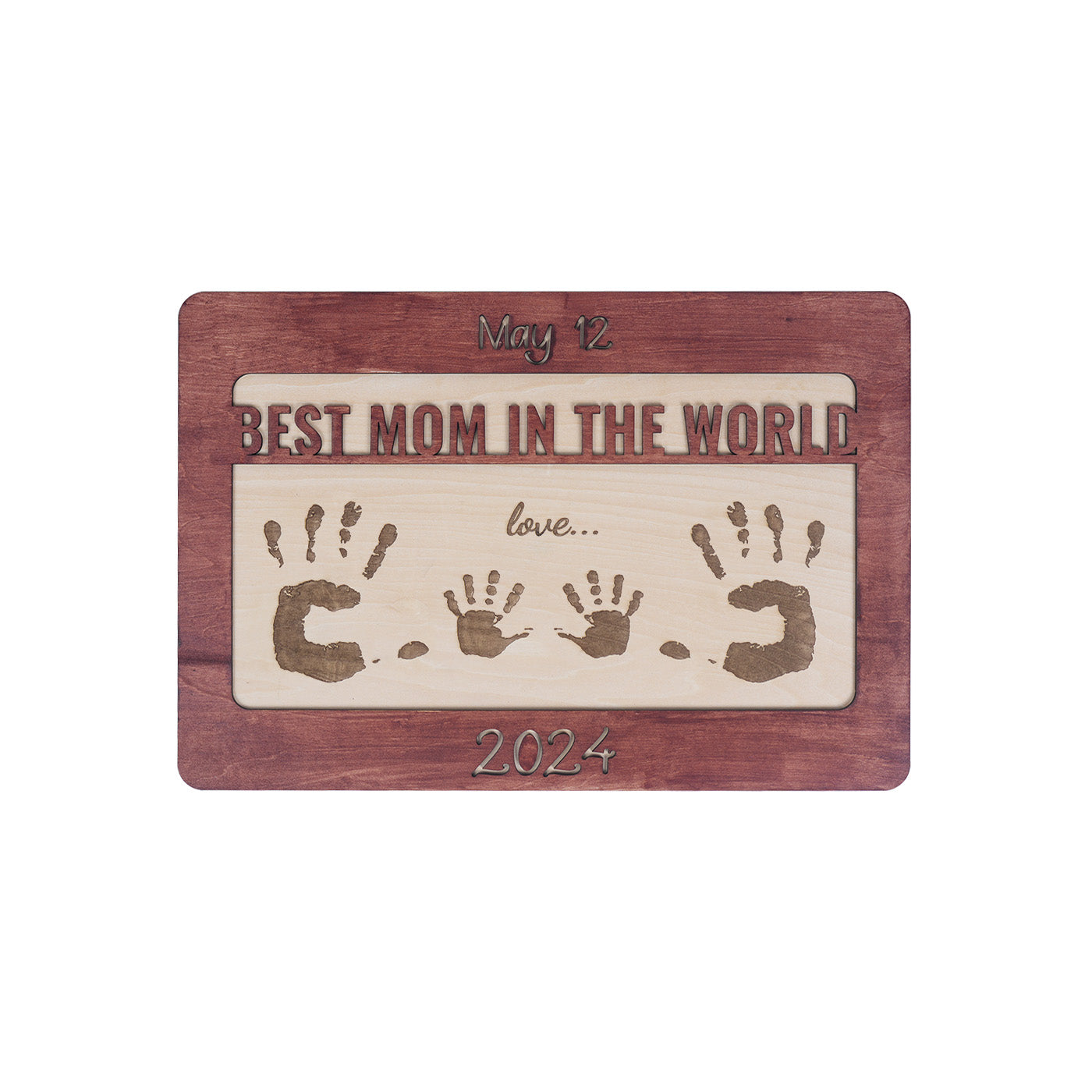 Mothers Day Handprint Wall Art