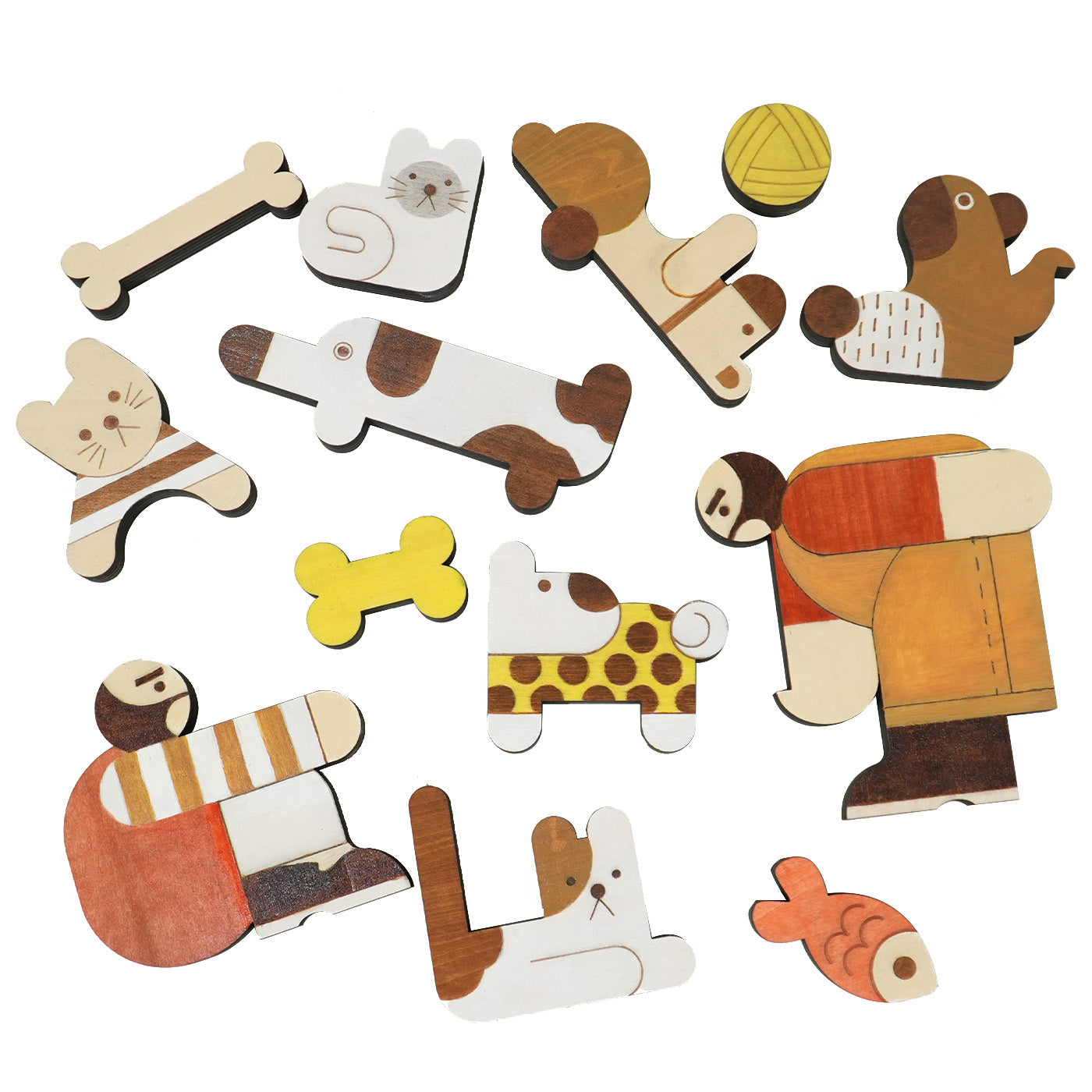 Fathers Day Pet balance blocks