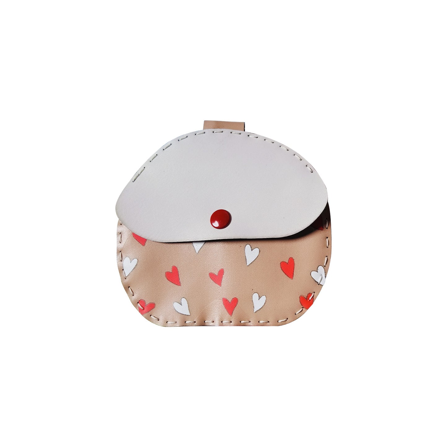 Mother's Day Heart Leather Coin Purse