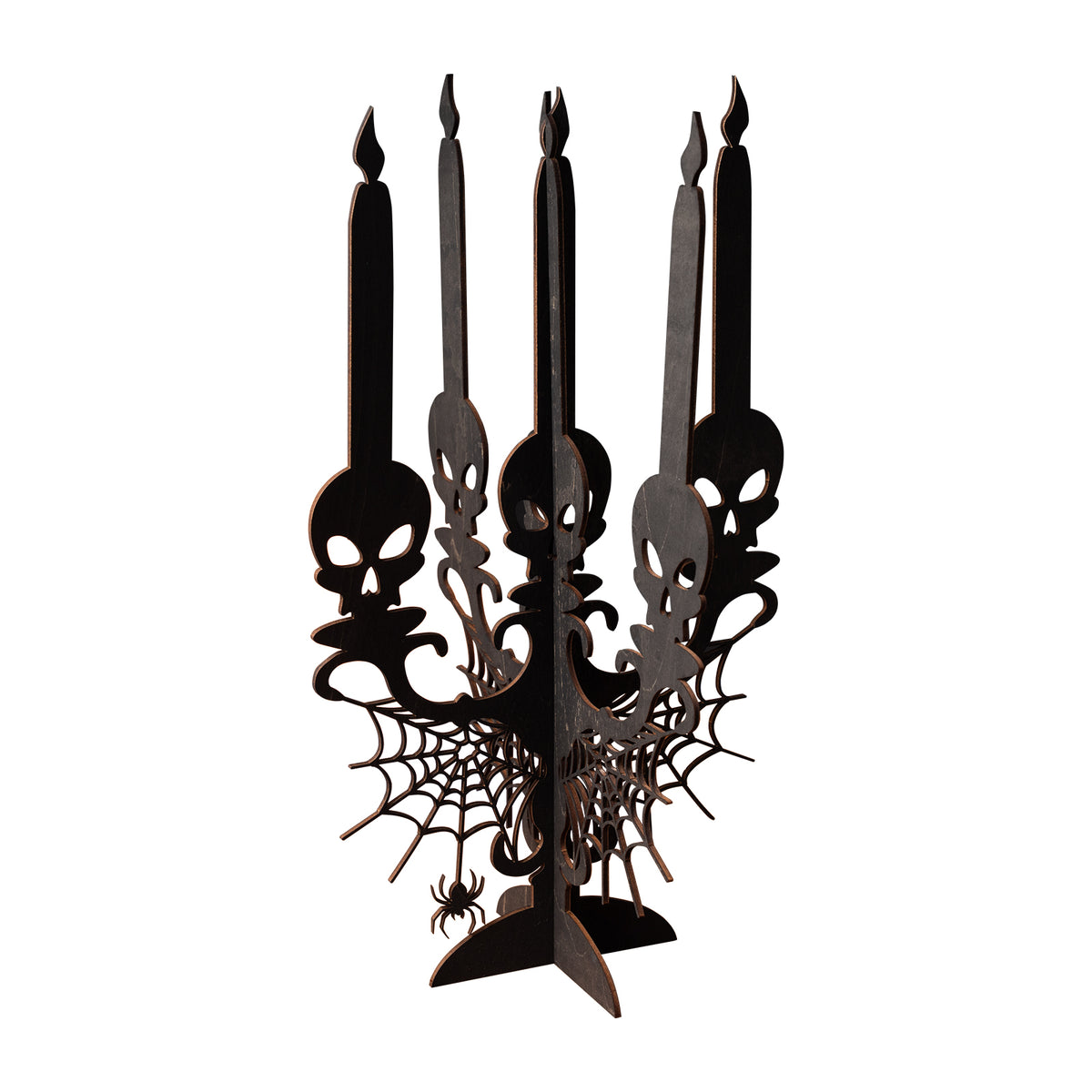 Halloween Skull Candle Holder Decoration