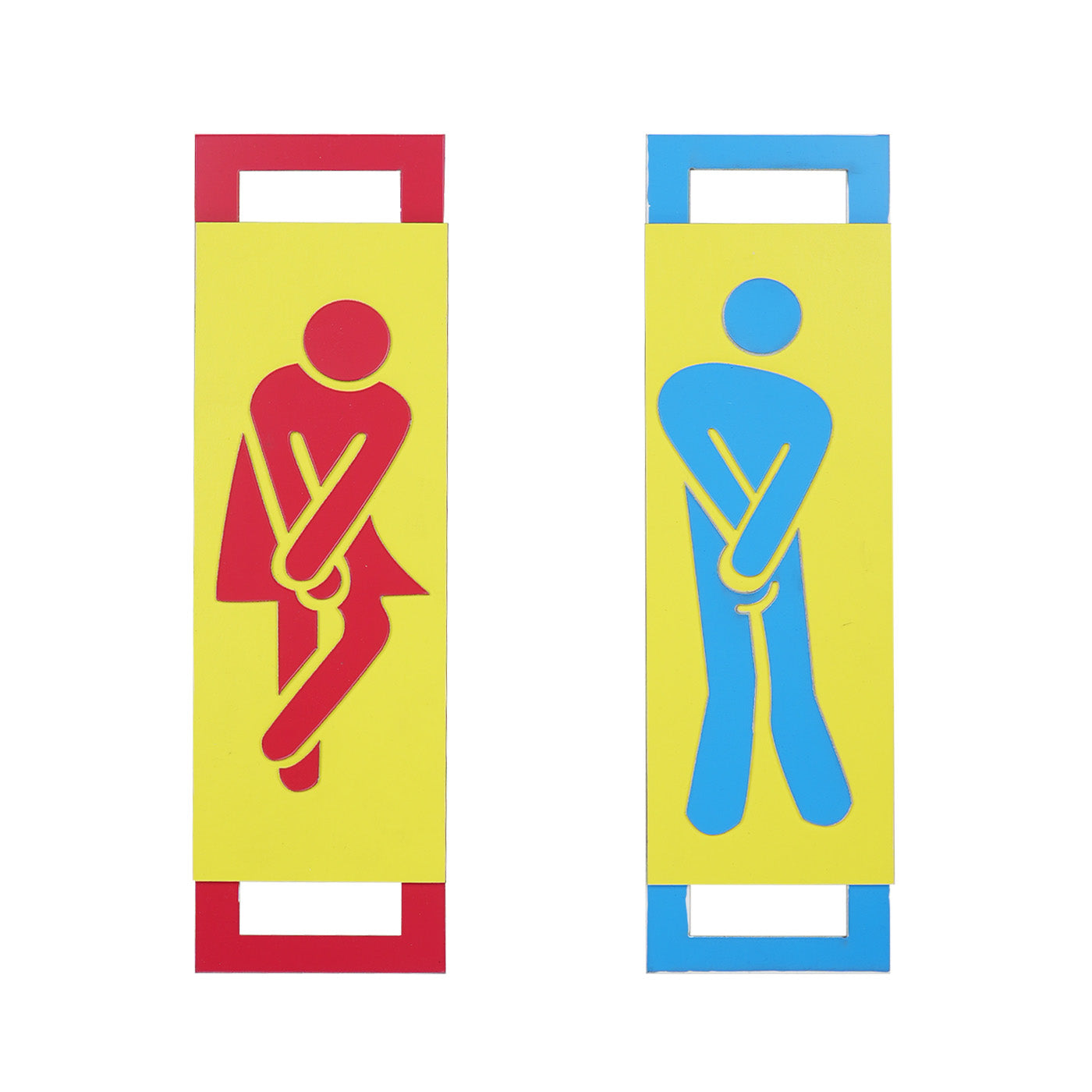 Toilet signage