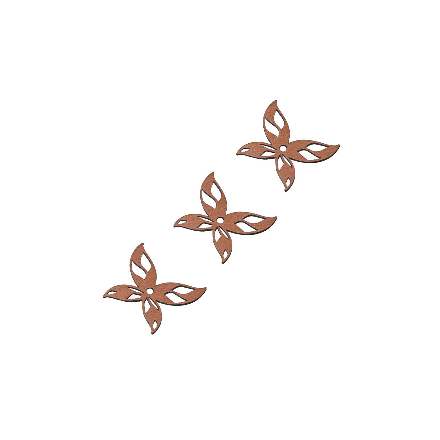 Leather Butterfly Necklace