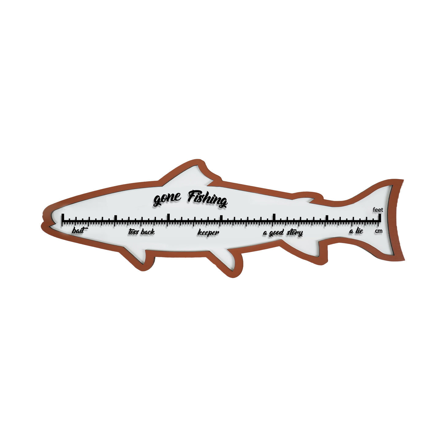 Fishing Measure Bump Board
