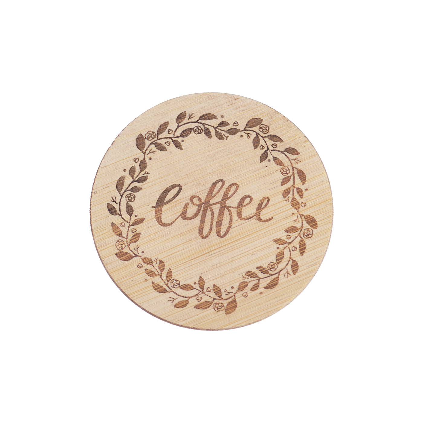 Coffee Bean Jar Lid Engraving
