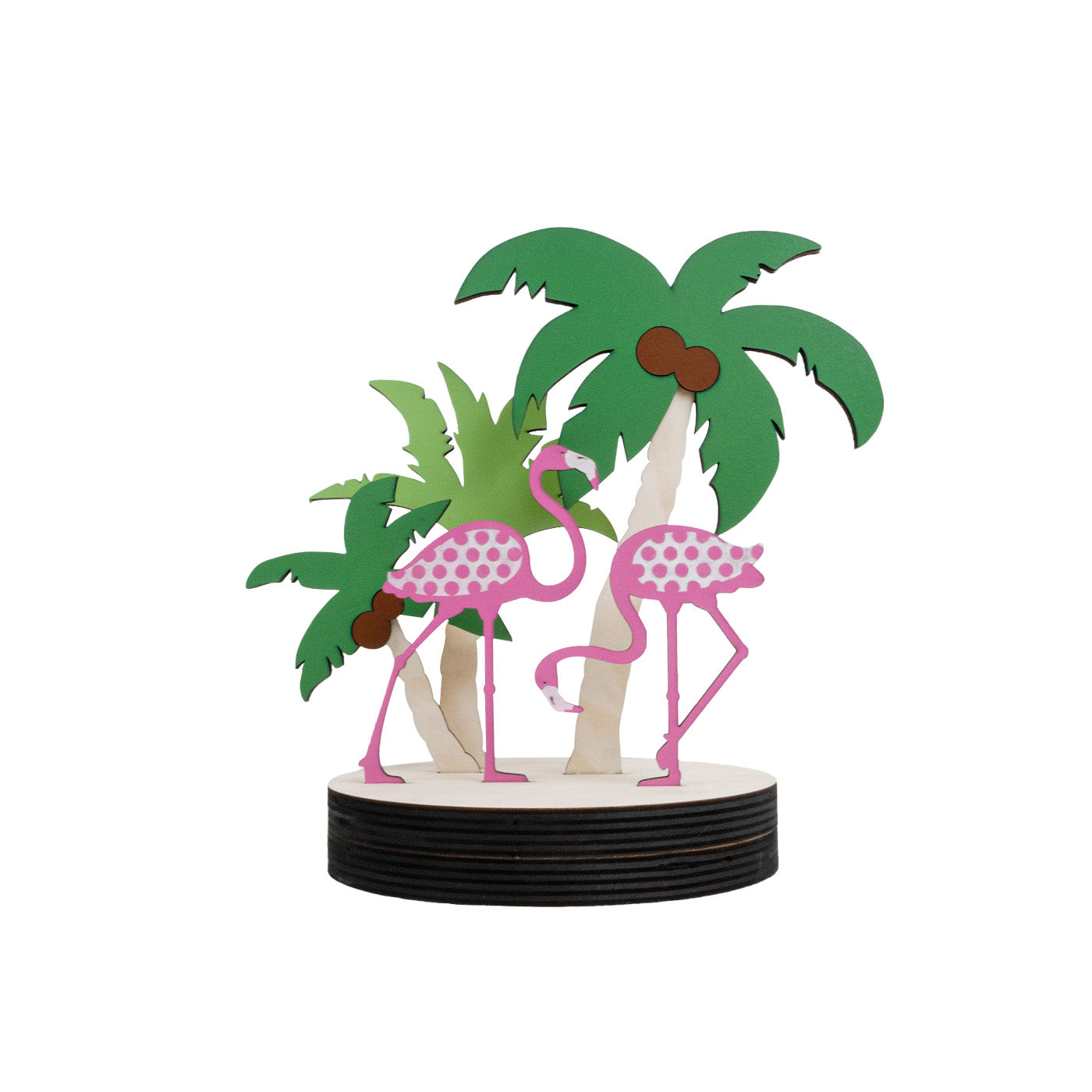 Summer Flamingo desktop ornaments