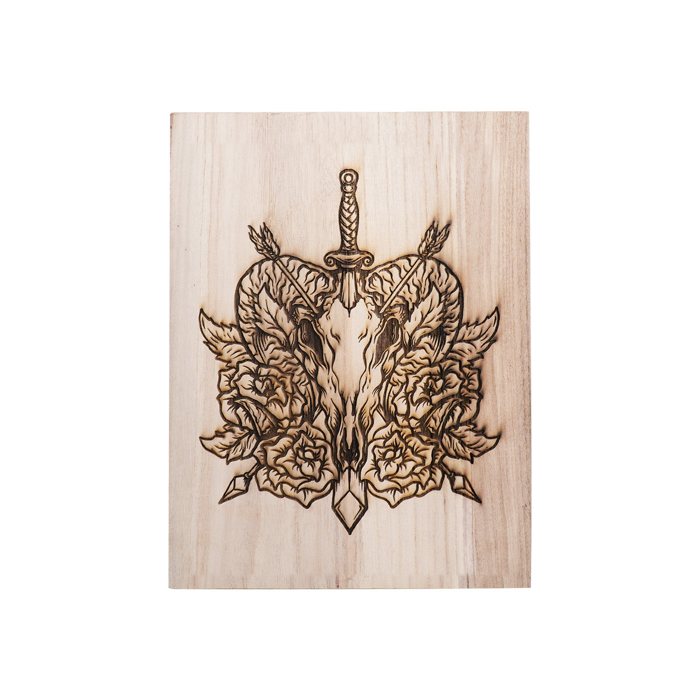 Gothic Style Animal 3D Deep Engraving Pattern