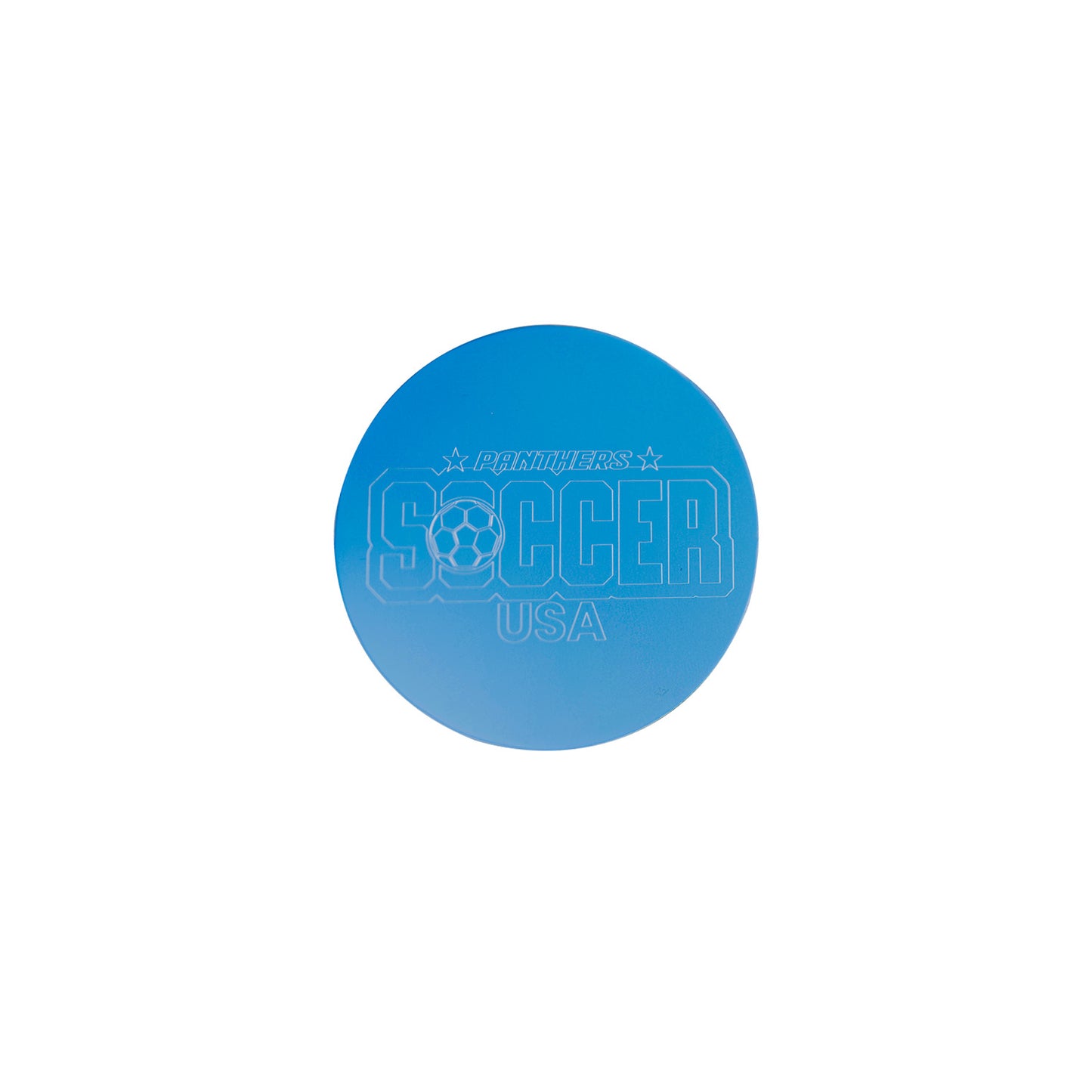 Soccer football theme abs acrylic coaster engraving