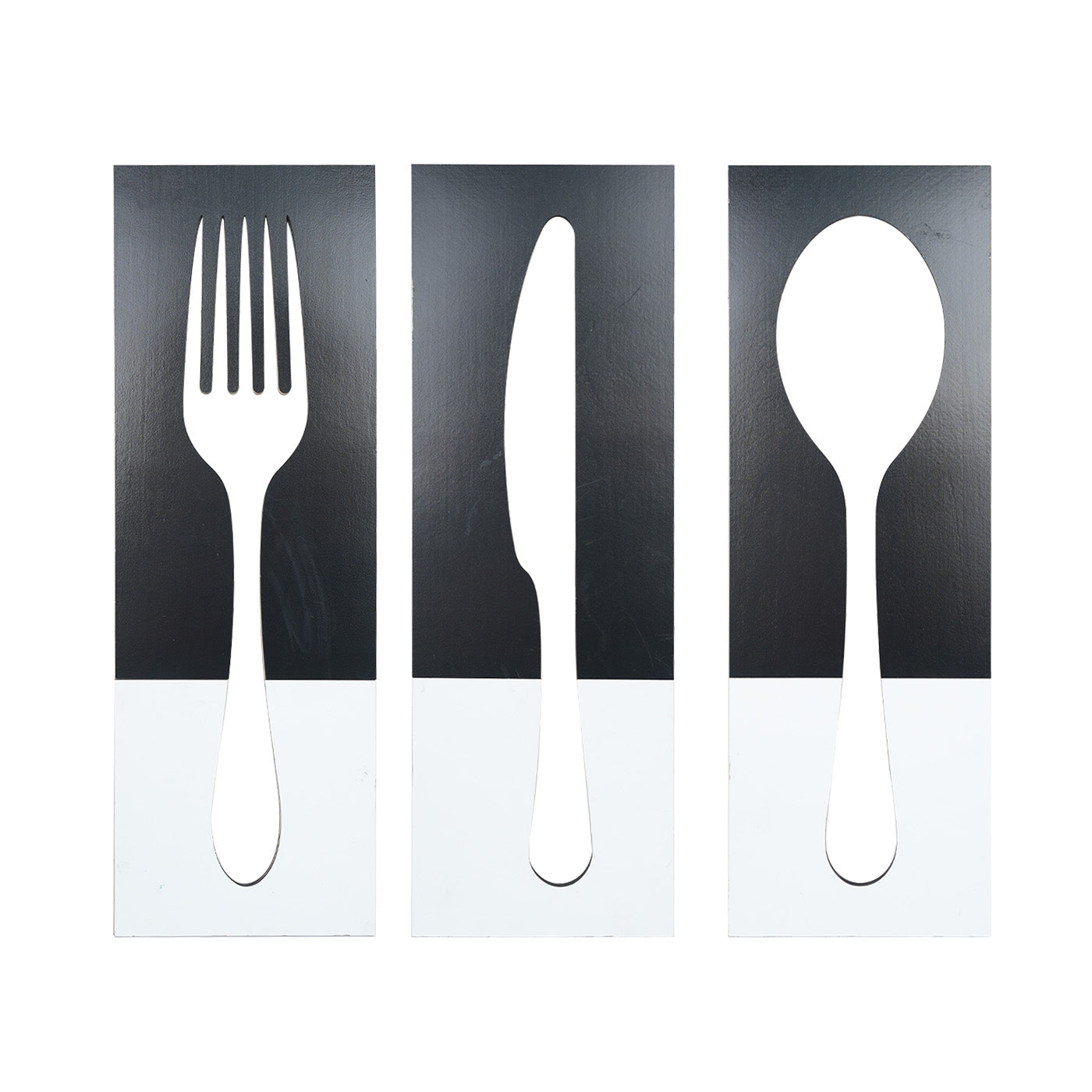 Knife, Fork and Spoon Decorative Wall Art