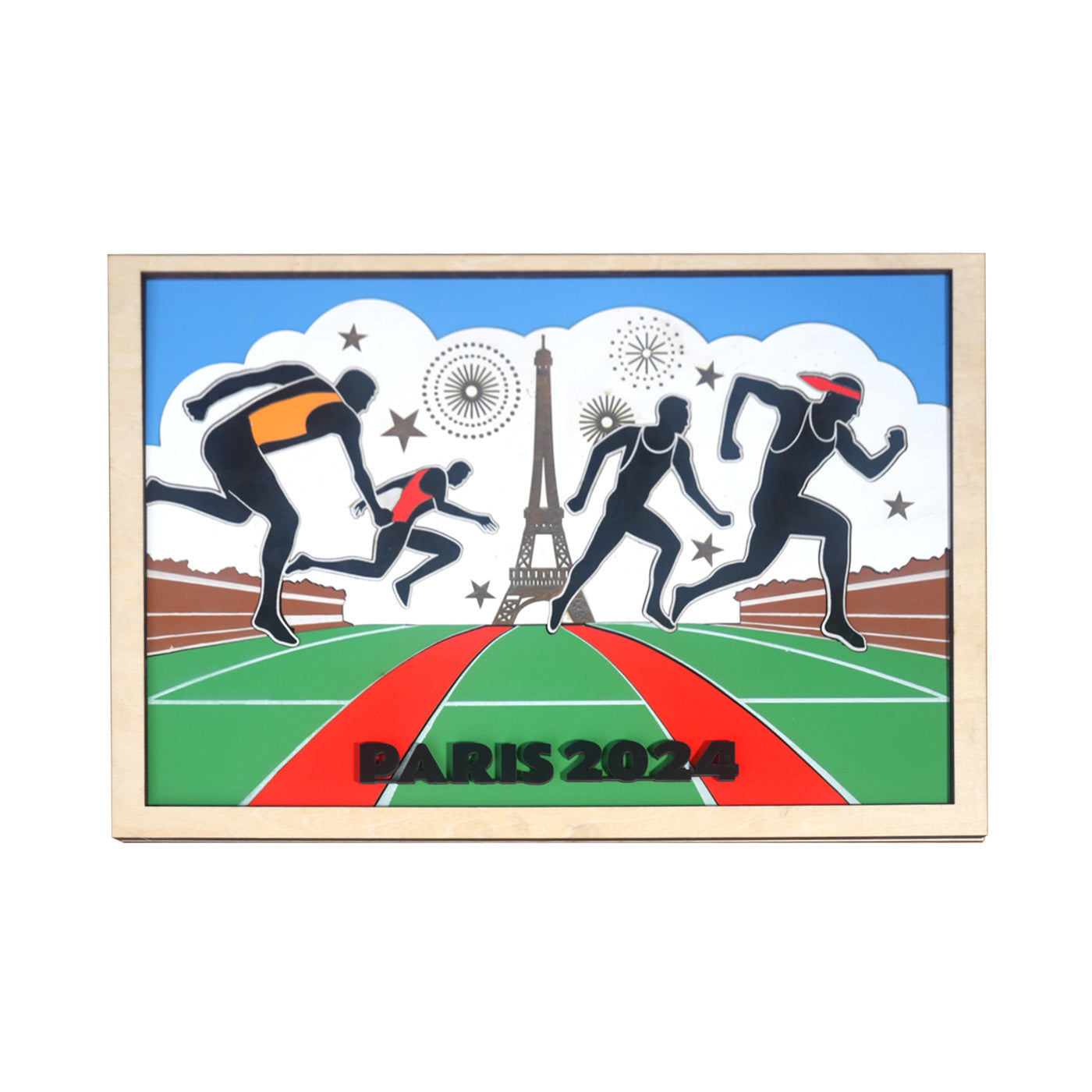 Paris Games athletics collage