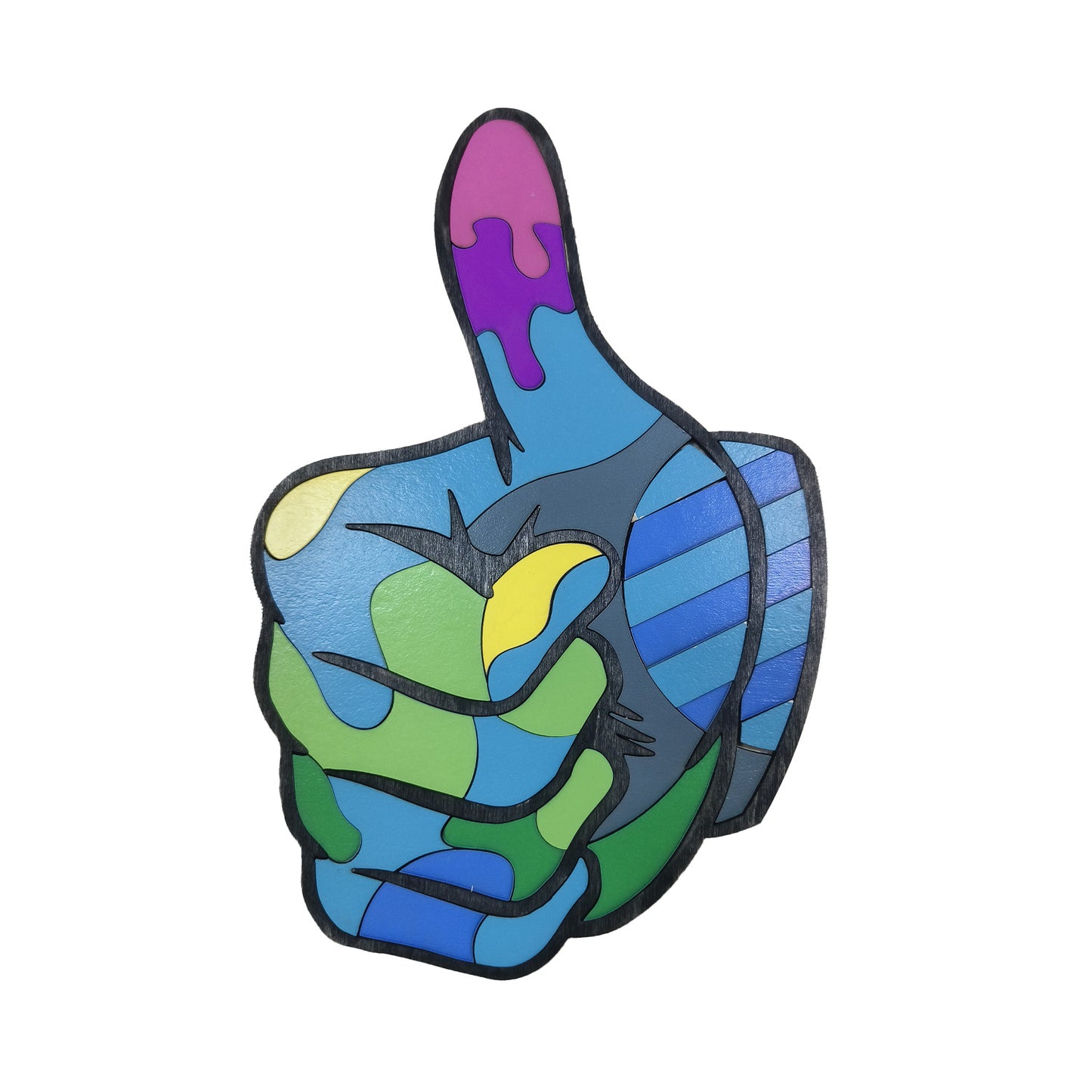 Thumbs-up Awesome Hand Gesture Decorative Art