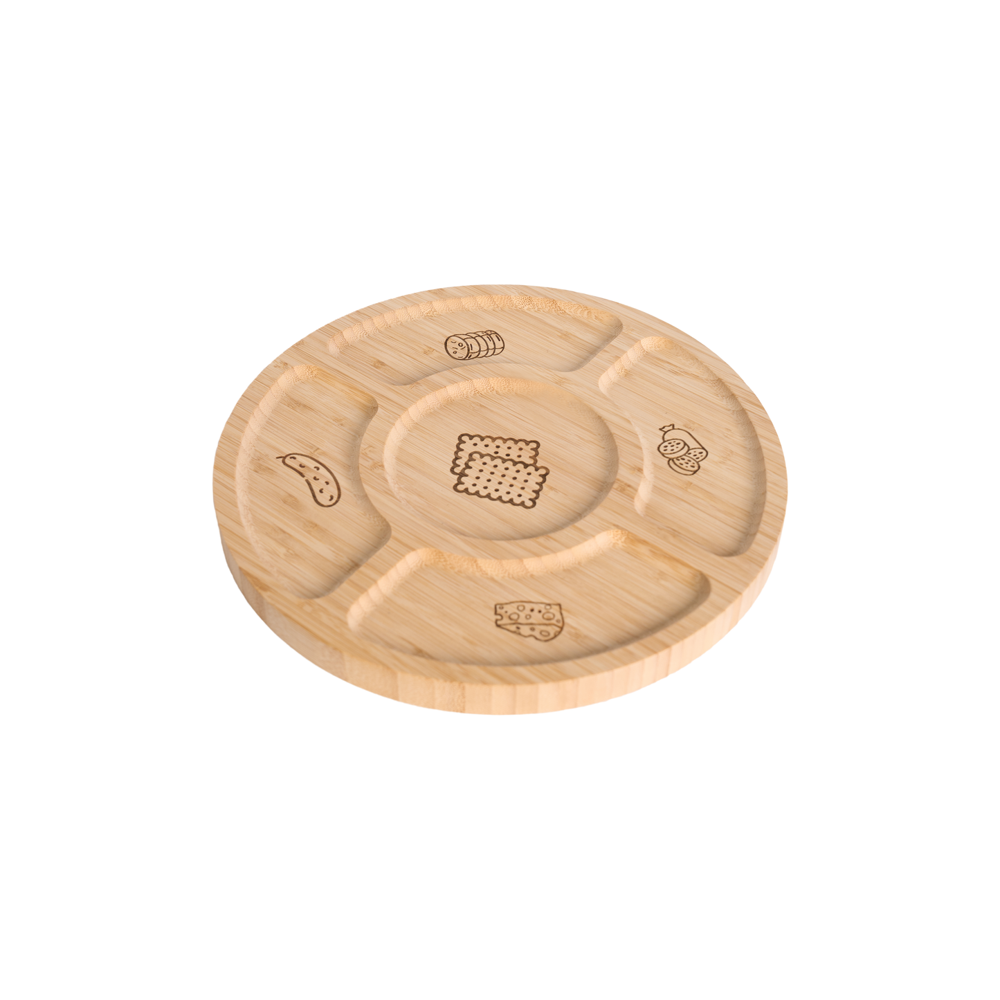 Snack Tray Pattern Engraving