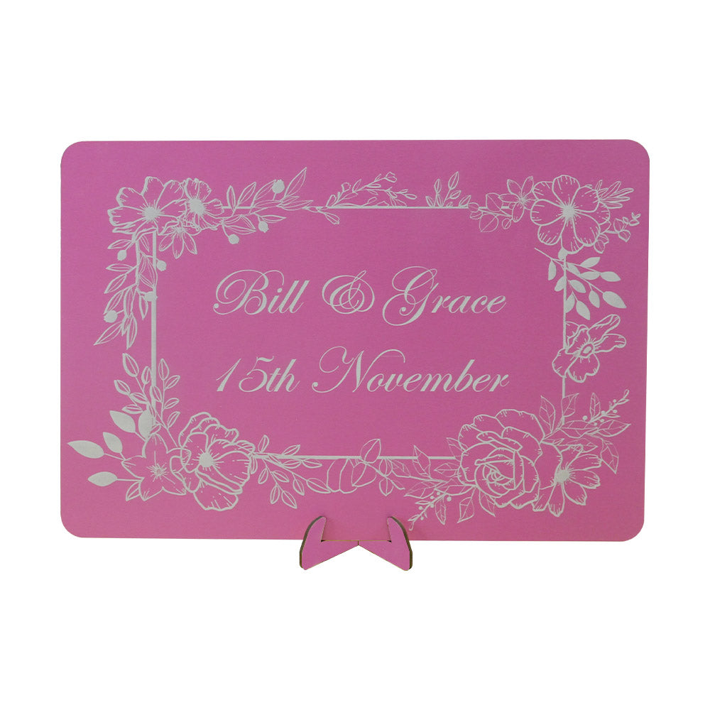 Wedding Sign Stand