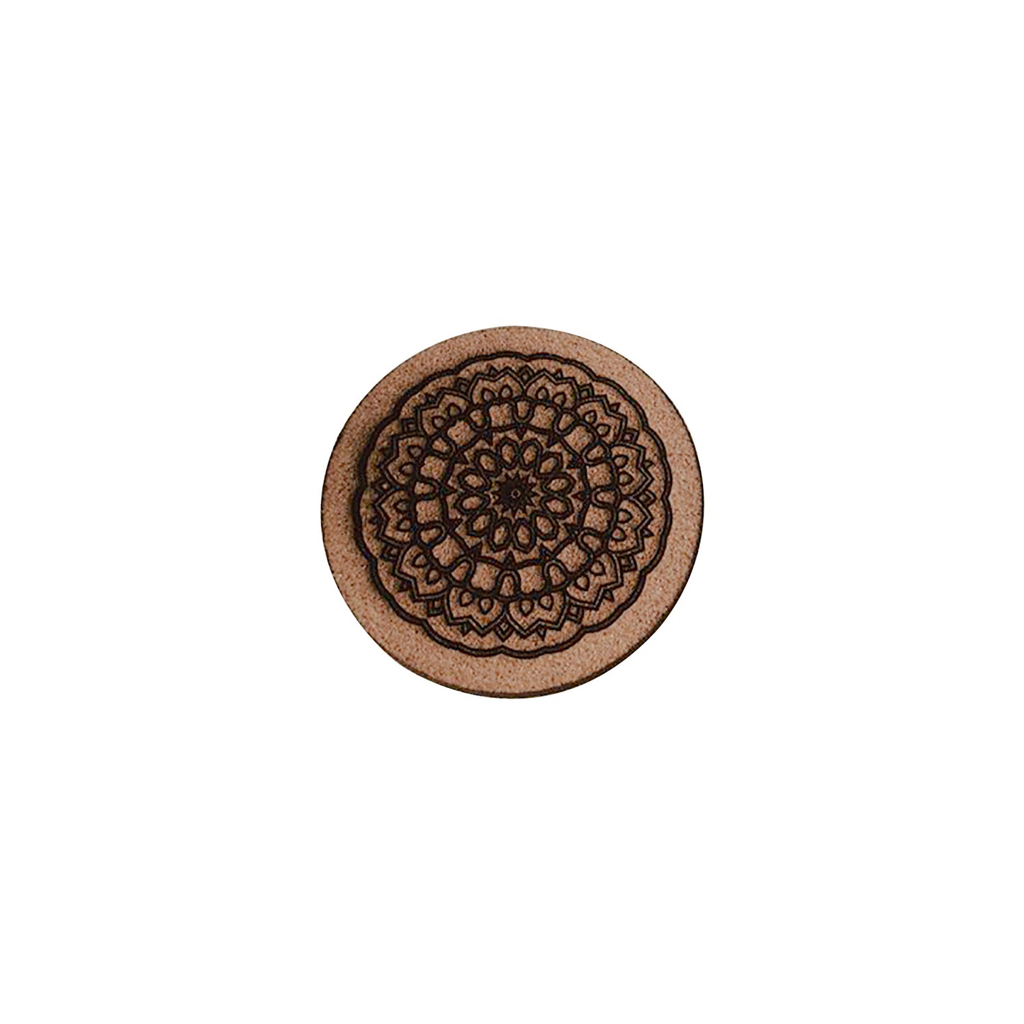 Cork pattern coasters