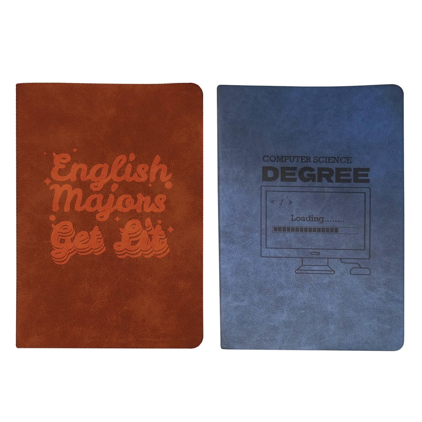 School Major Subject Notebook Pattern Engraving