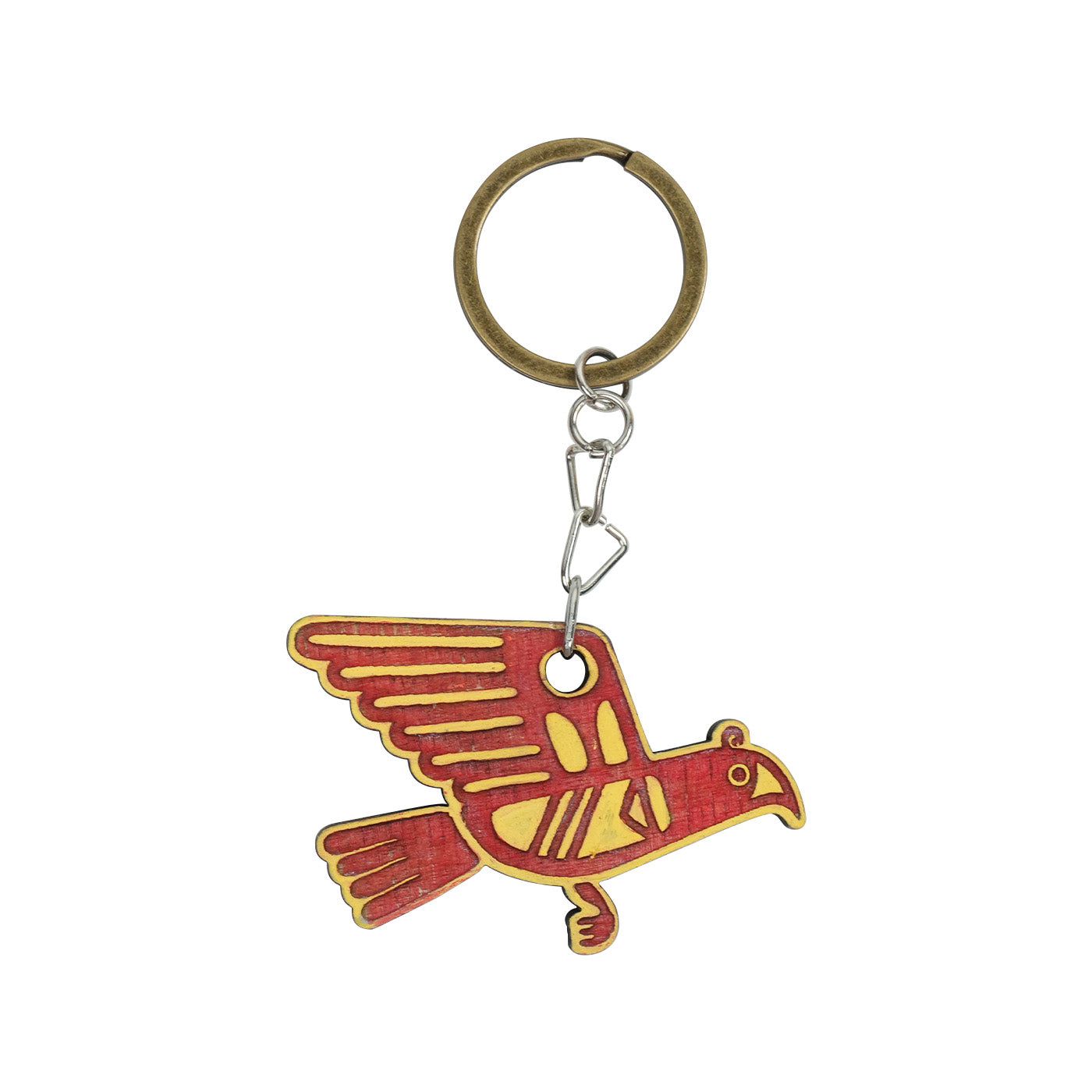 Totem bird keychain