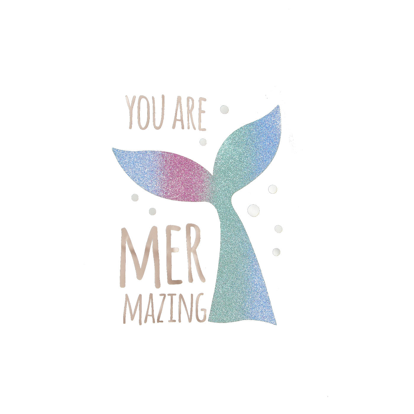 Mermaid Heat transfer vinyl design pattern