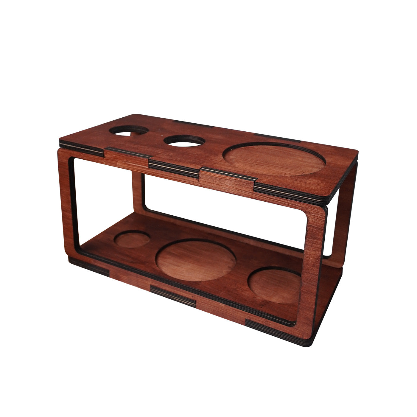 Wooden Coffee Equipment Rack