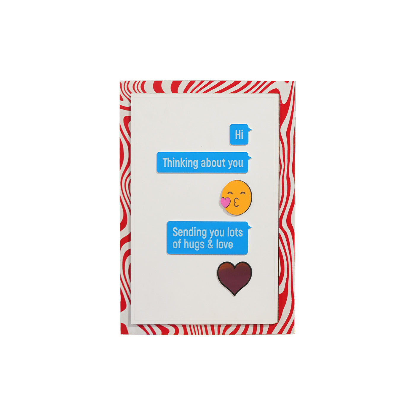 Valentine's Day Wooden Acrylic Chat Photo Frame