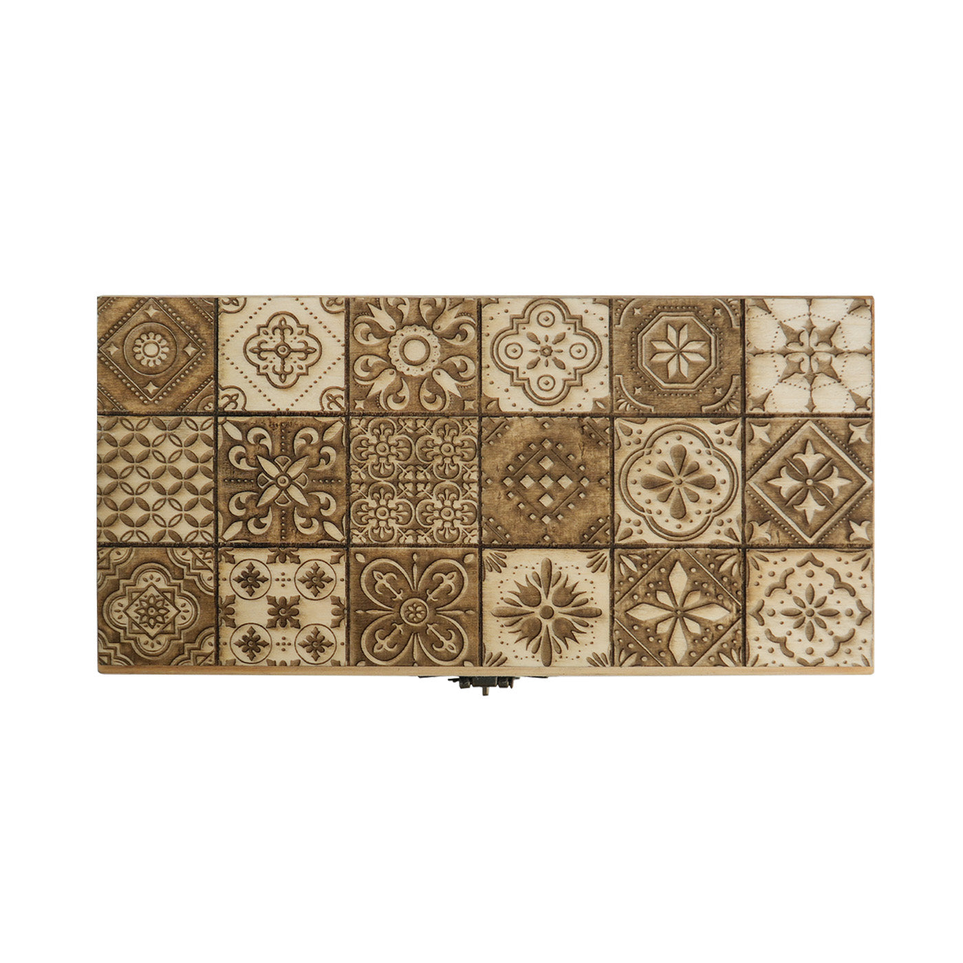 Patterned Lattice Box Engraving