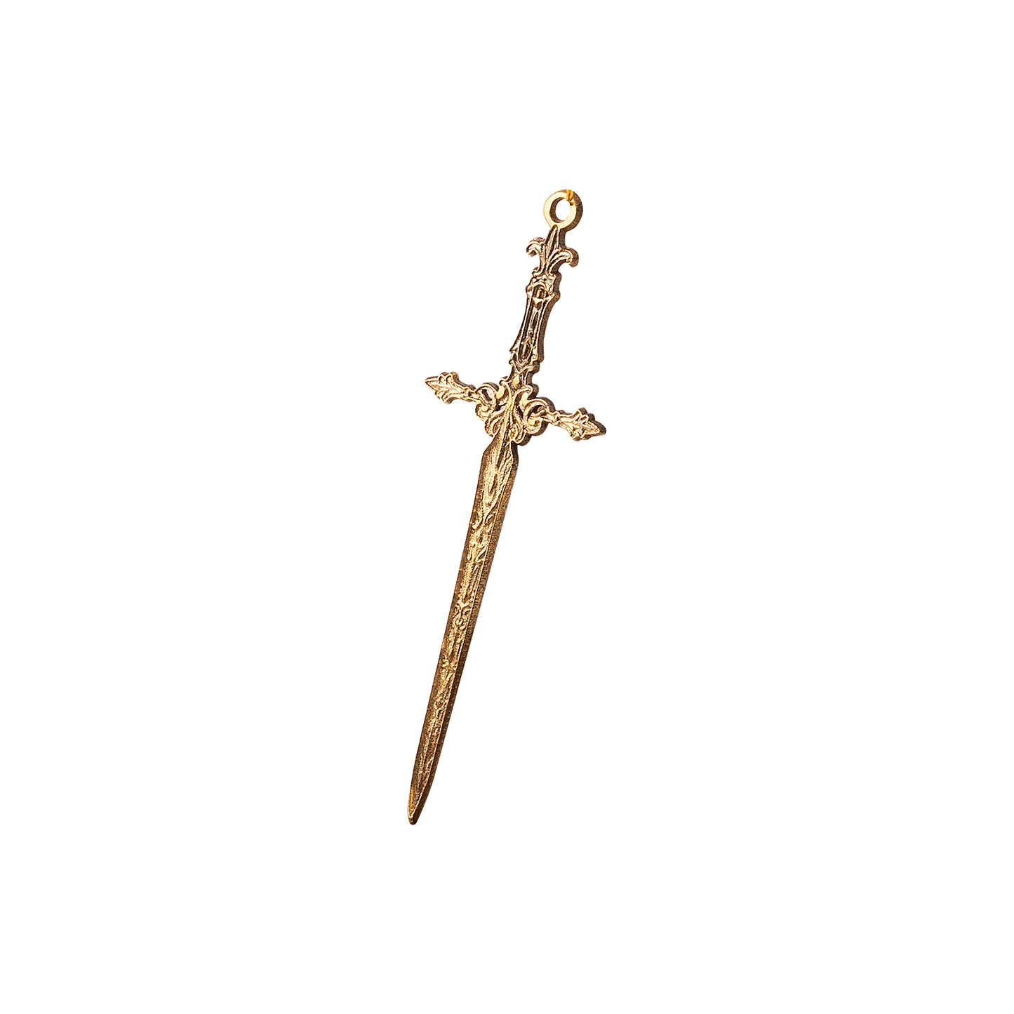 Sword Pendant Cutting Deep Engraving