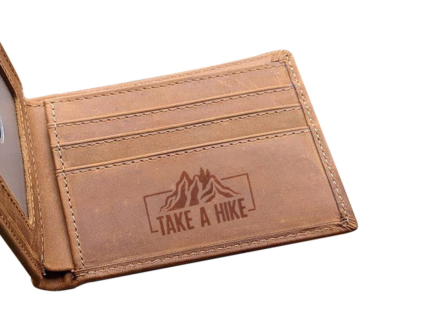 Engraved Leather Wallet 13