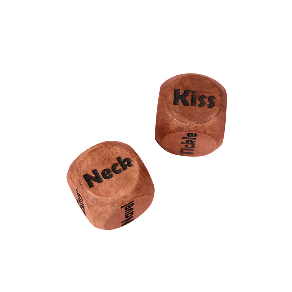 Valentine's Day Engraved Dice