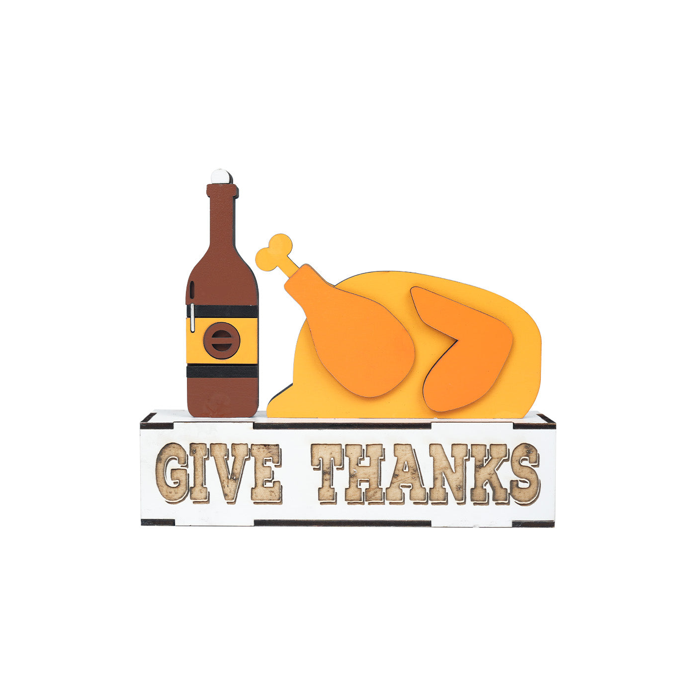 Roast Turkey Thanksgiving Ornament