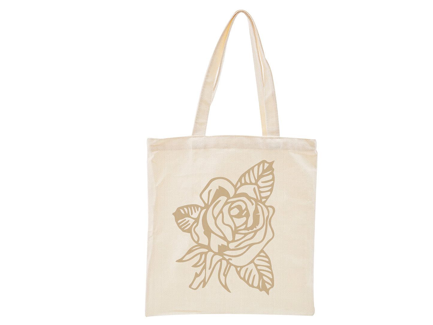 Canvas Bag 05 with a rose