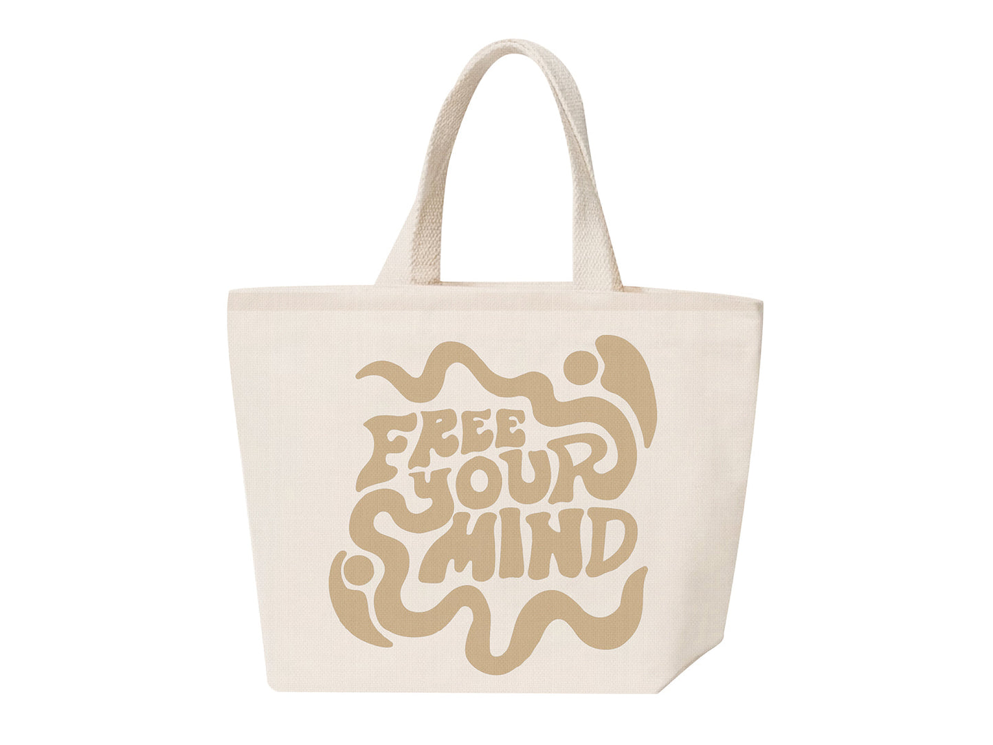 Canvas Bag 06 with free your mind sign