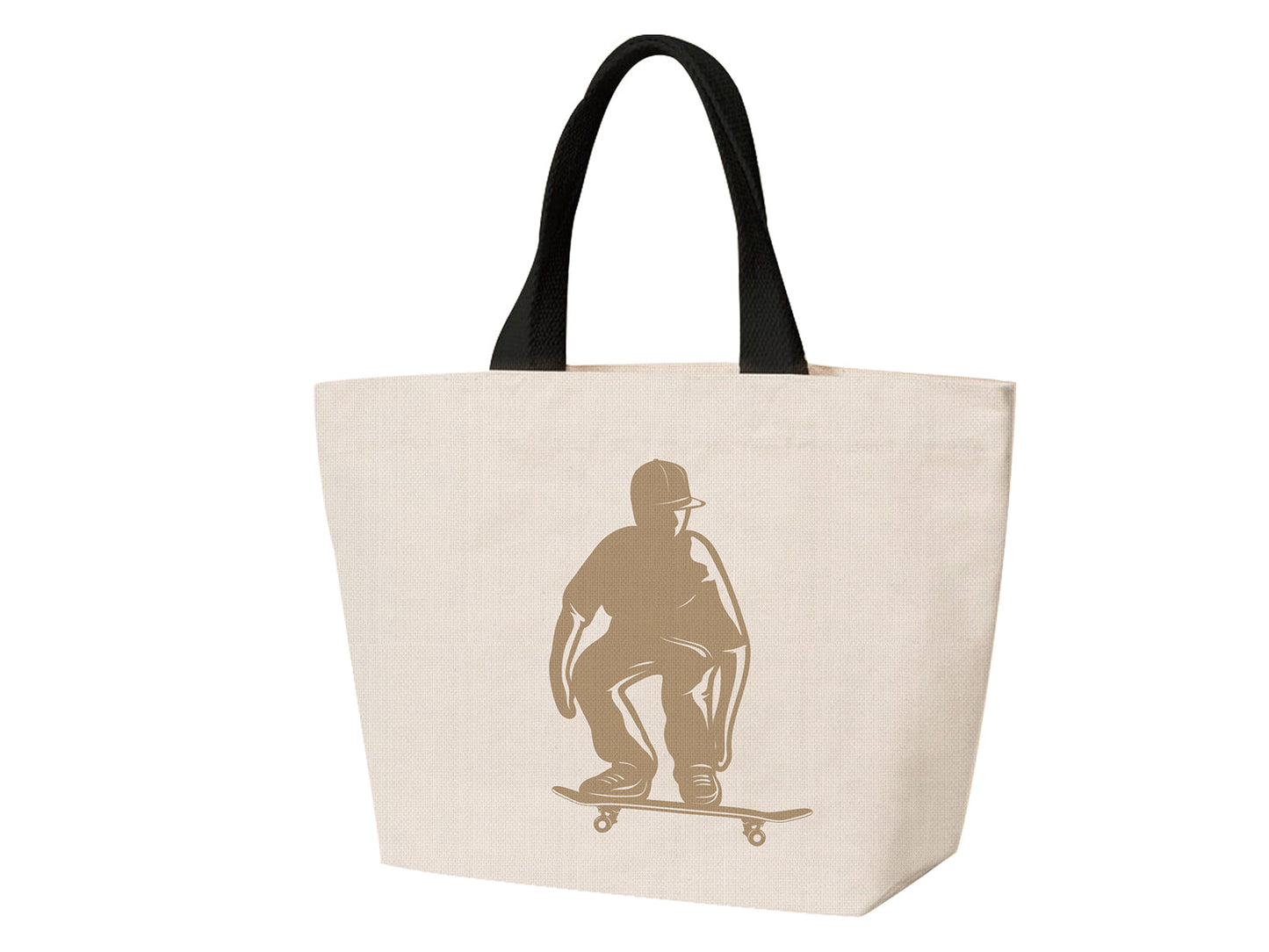 Canvas Bag 01 with a Skater Boy
