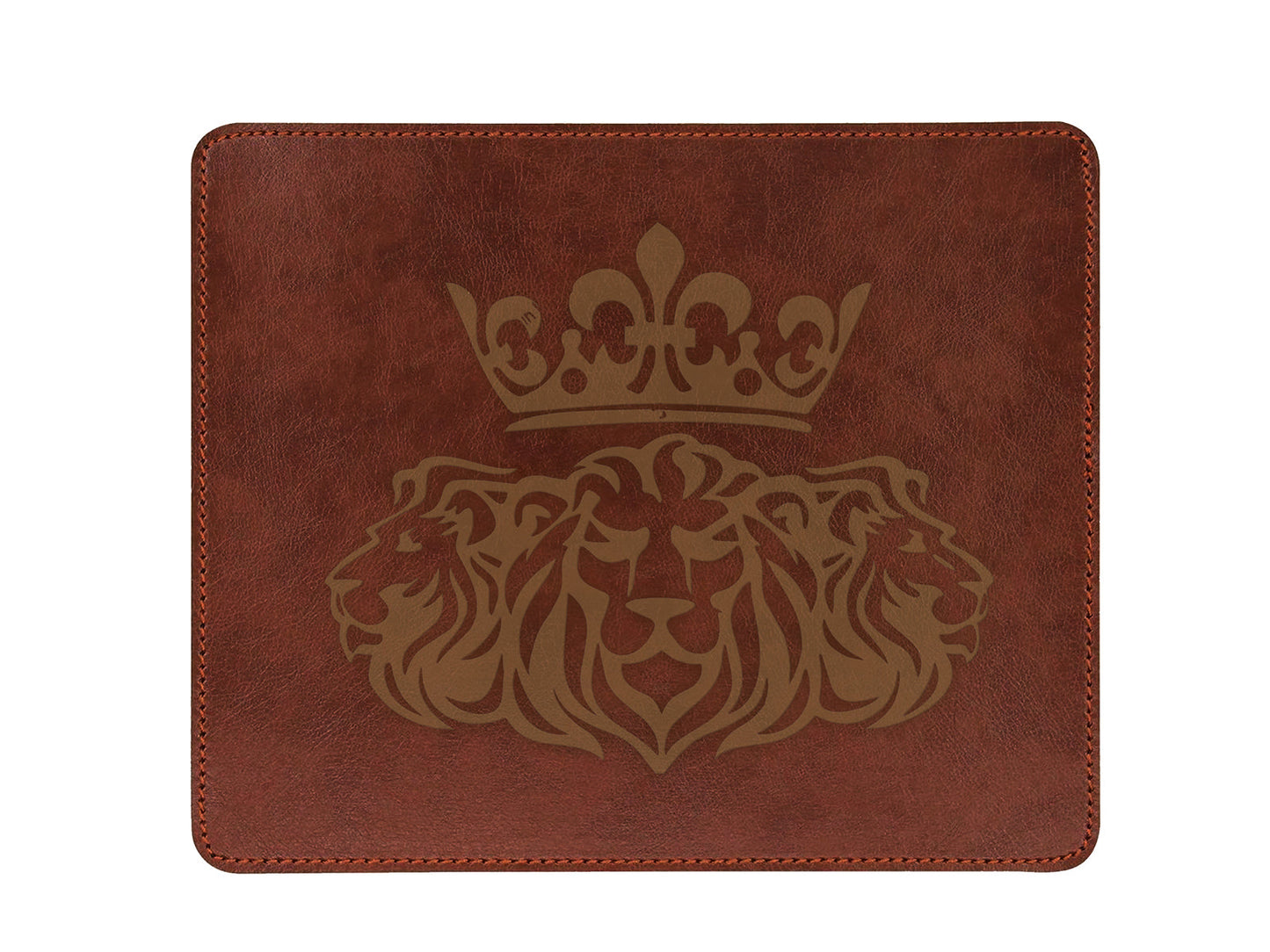 Mouse Pad 06 with a crown and lions