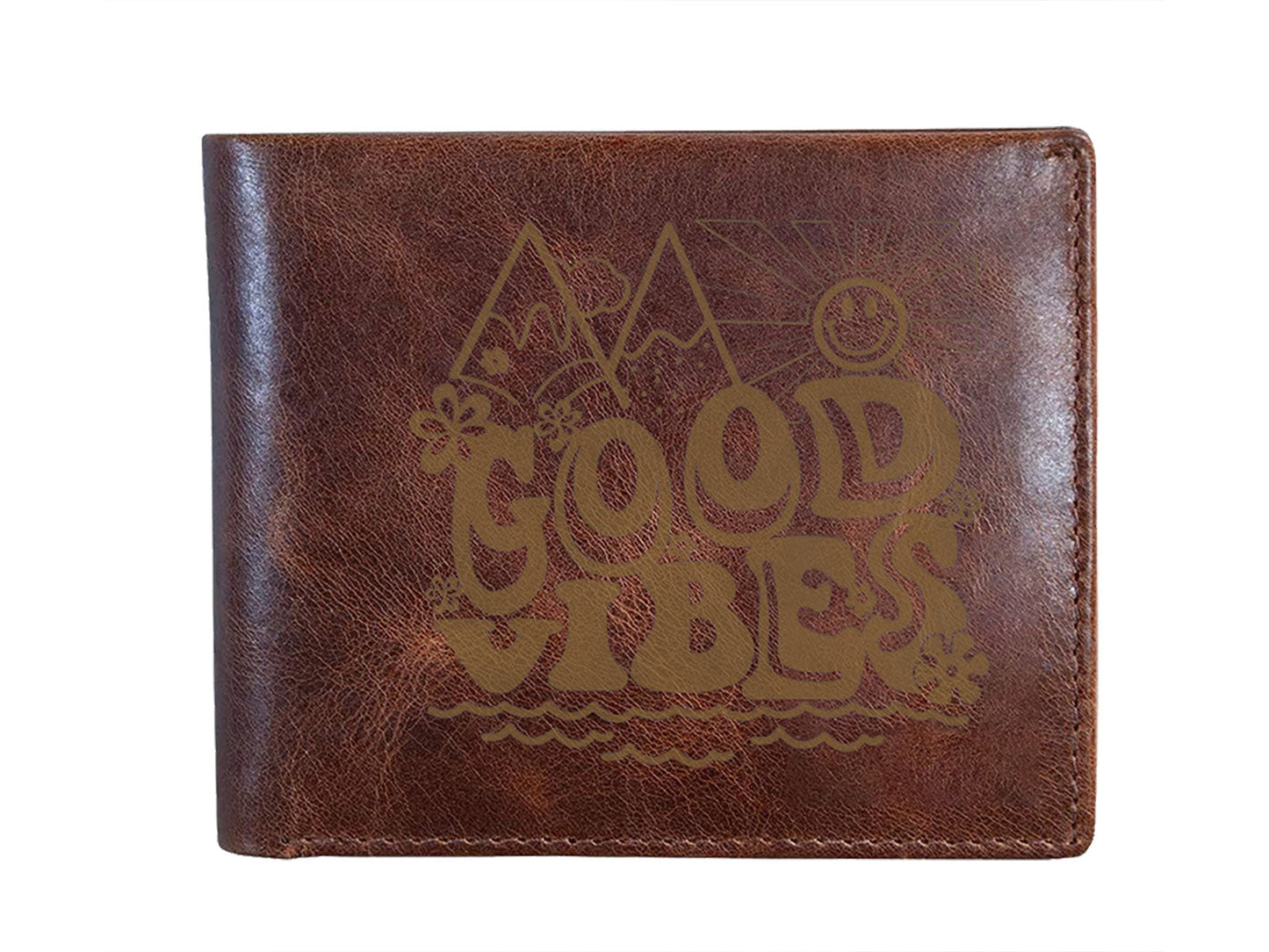 Engraved Leather Wallet 03