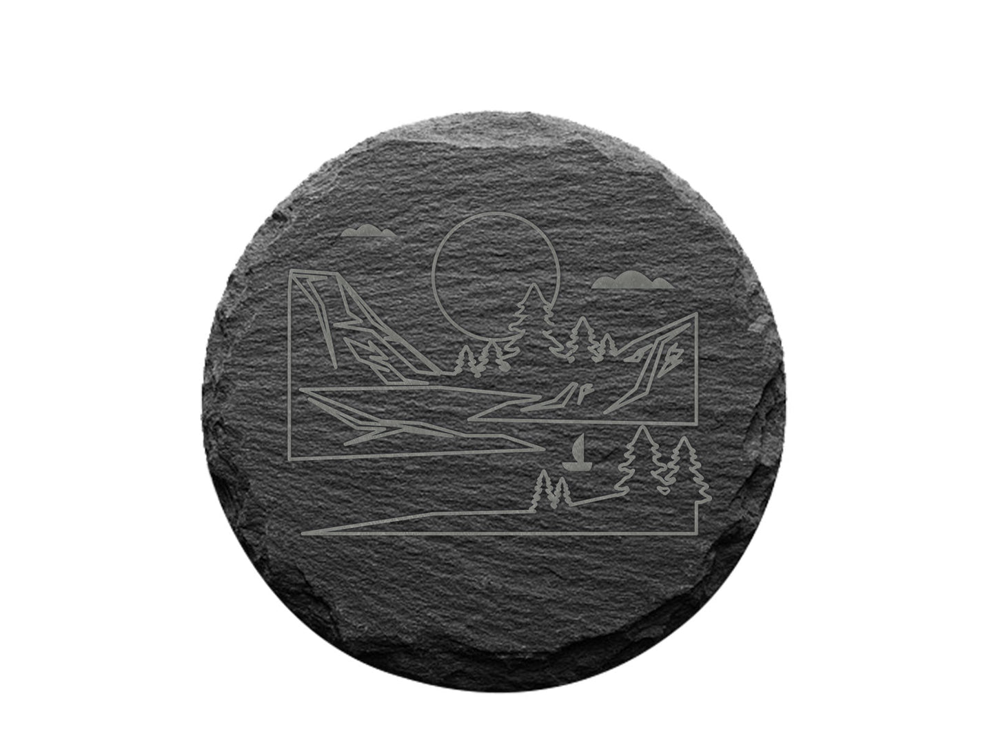 Slate Coaster 07