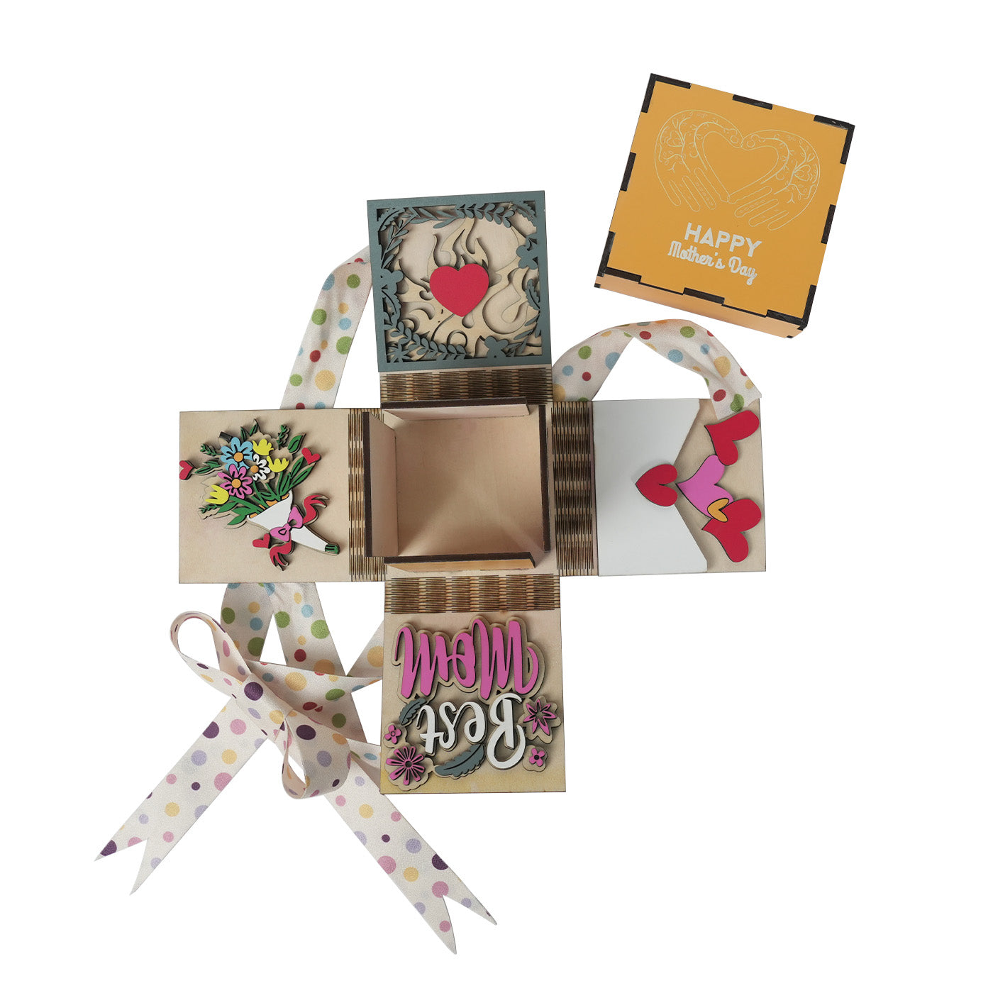 Mothers Day Surprise Gift Box Jack-in-the-box