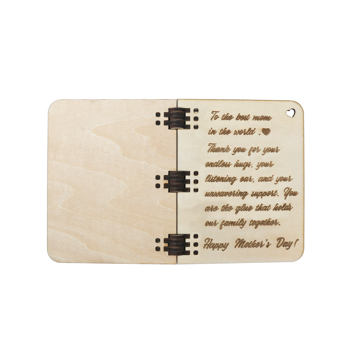 Mothers Day Wooden Gift Hang Tag