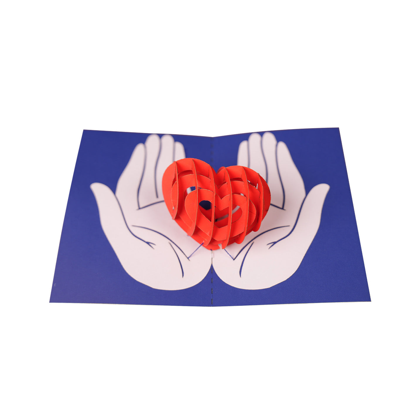 Valentine's Day Love Heart Popup Card