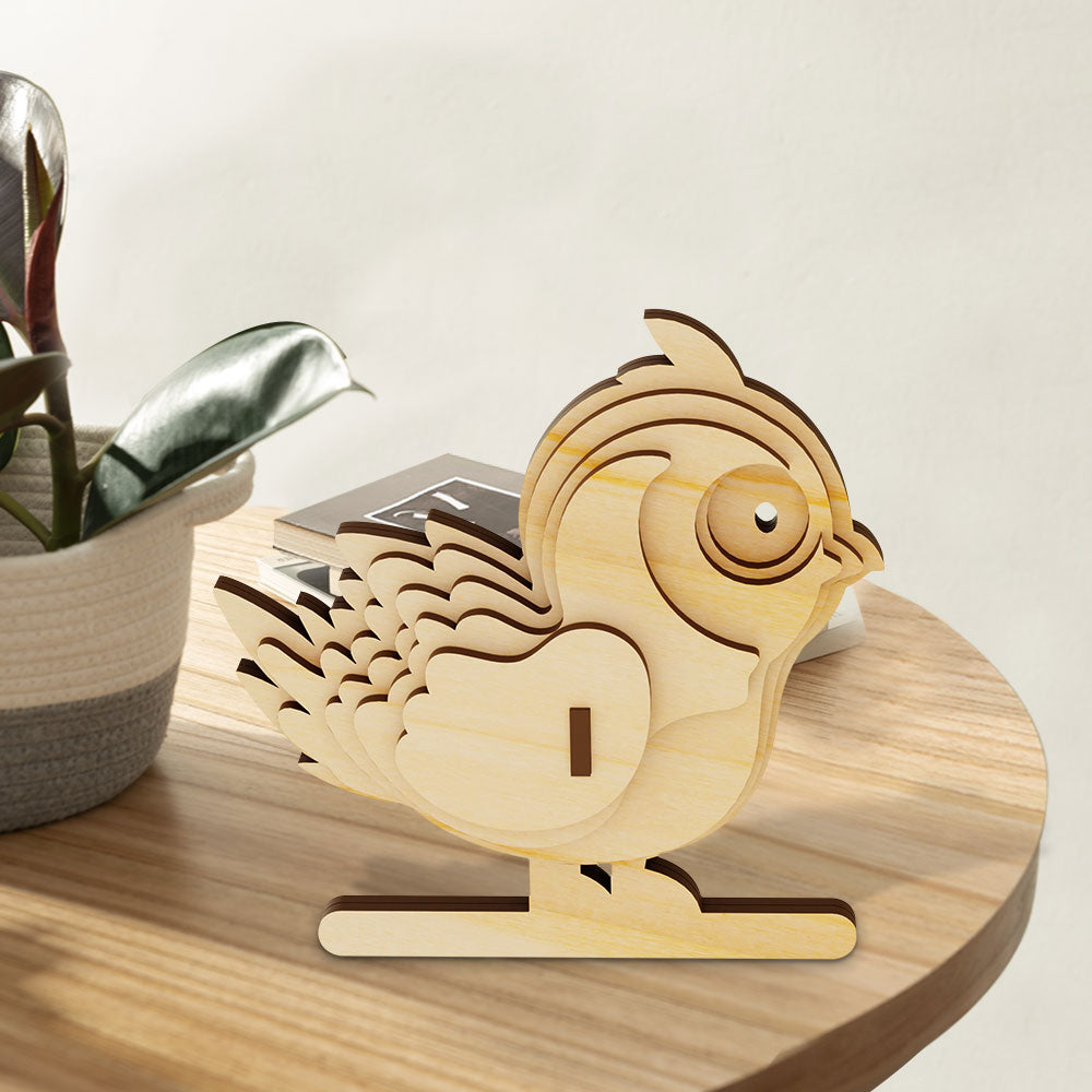 Cheerful Chicks Wooden Toy