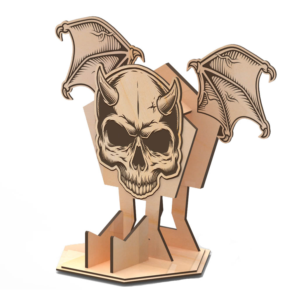 Spooky Skeleton Headphone Stand