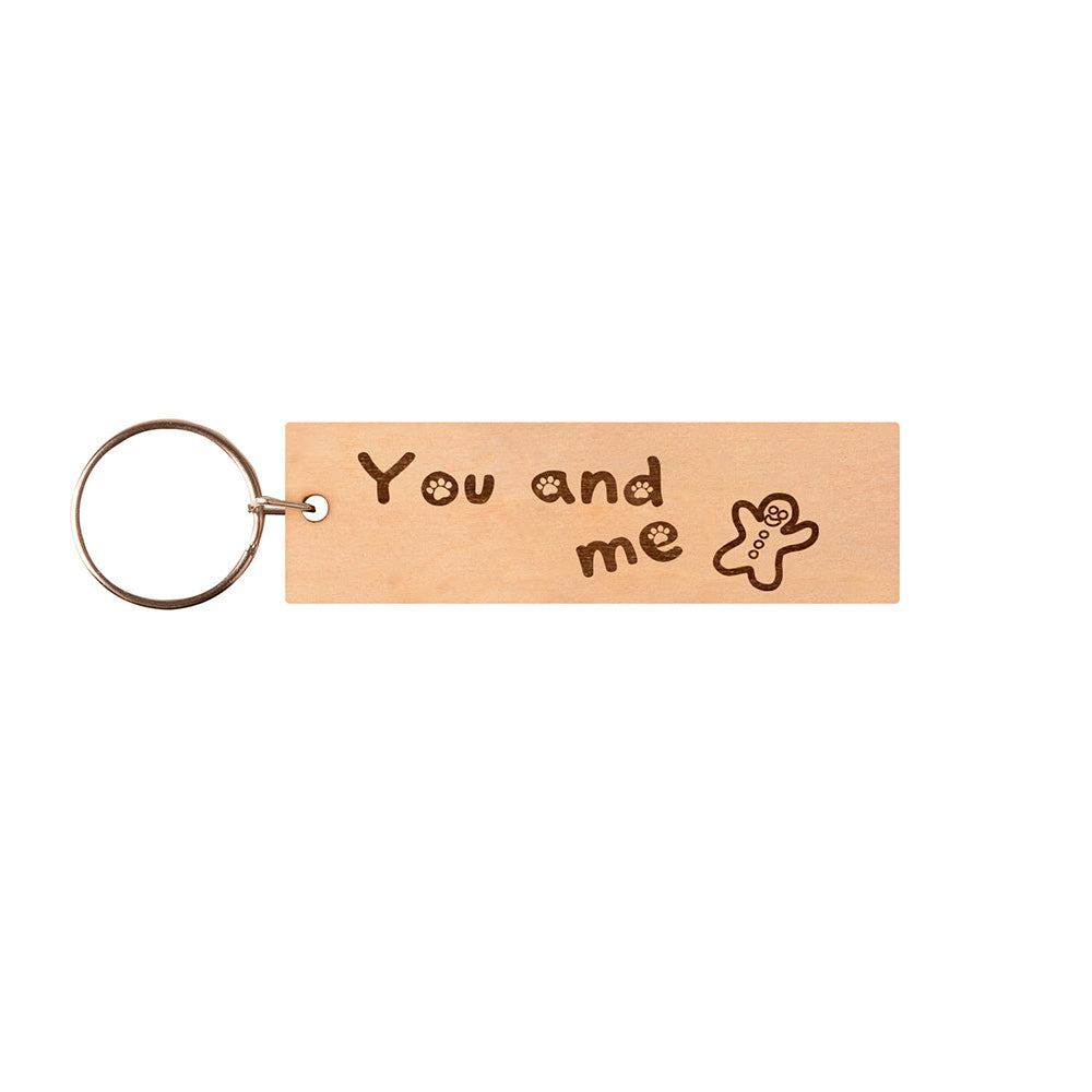 You and Me Keychain V2