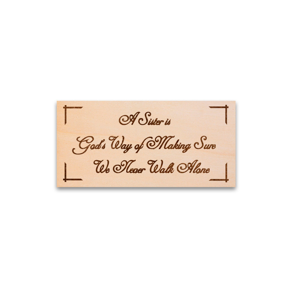 Sister Quote Wall Decor
