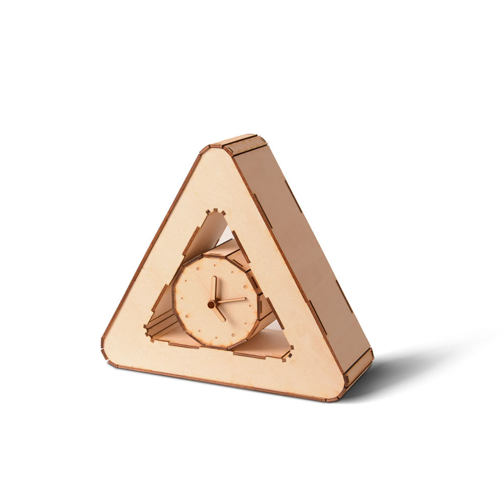 Triangle Round Alarm Clock