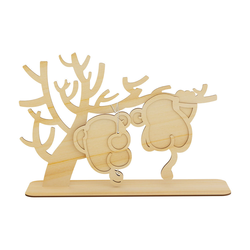 Monkey Climbing Tree Accessories Rack