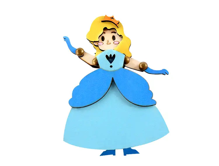 Prince Wooden Figure