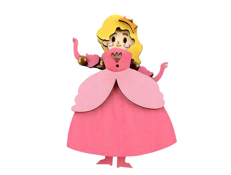 Prince Wooden Figure