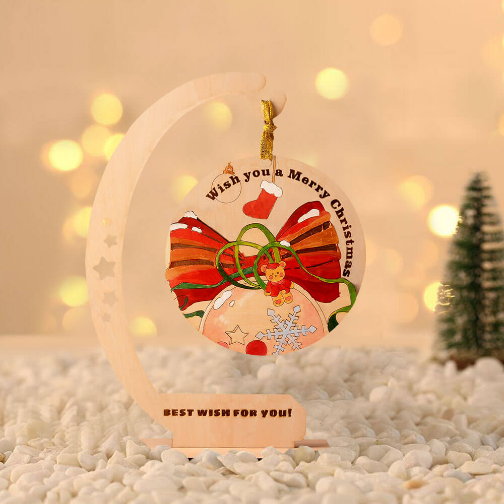 Christmas Disc Ornament 2