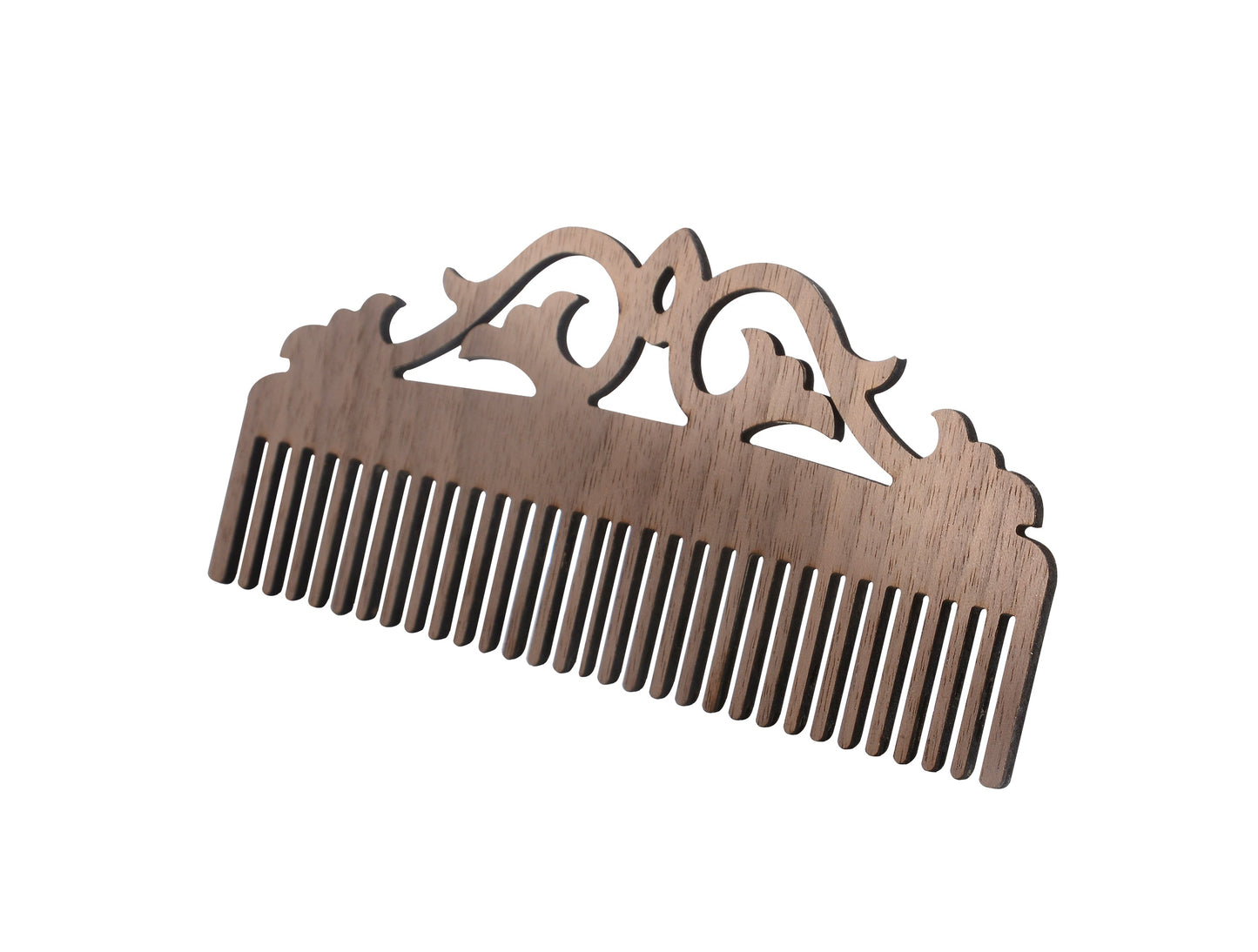 Beautifully crafted wooden comb