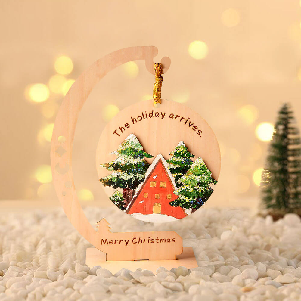 Christmas Disc Ornament 1