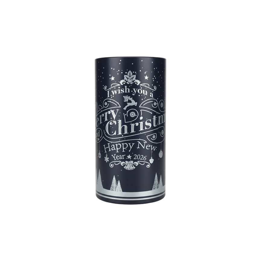 Christmas Metal Tumbler Engraving