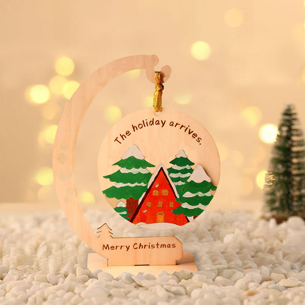 Christmas Disc Ornament 1