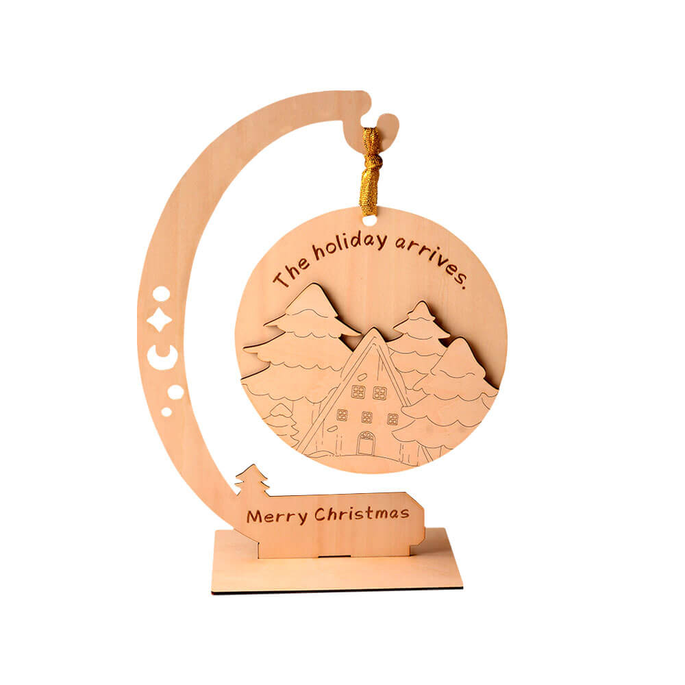 Christmas Disc Ornament 1